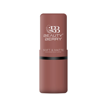 Beauty Berry Soft & Matte Moisturizing Velvet Lipstick For Women - Long-Lasting, Hydrating, High-Pigment Color. (Shade 23)